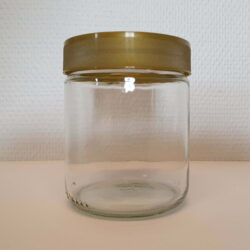 Honningglas 450 gram, runde