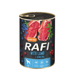 RAFI m/ Lam. Dåsemad til hunde. 400 gr.