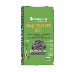 Granitskærver sorte str. 11/16. 1 ton bigbag